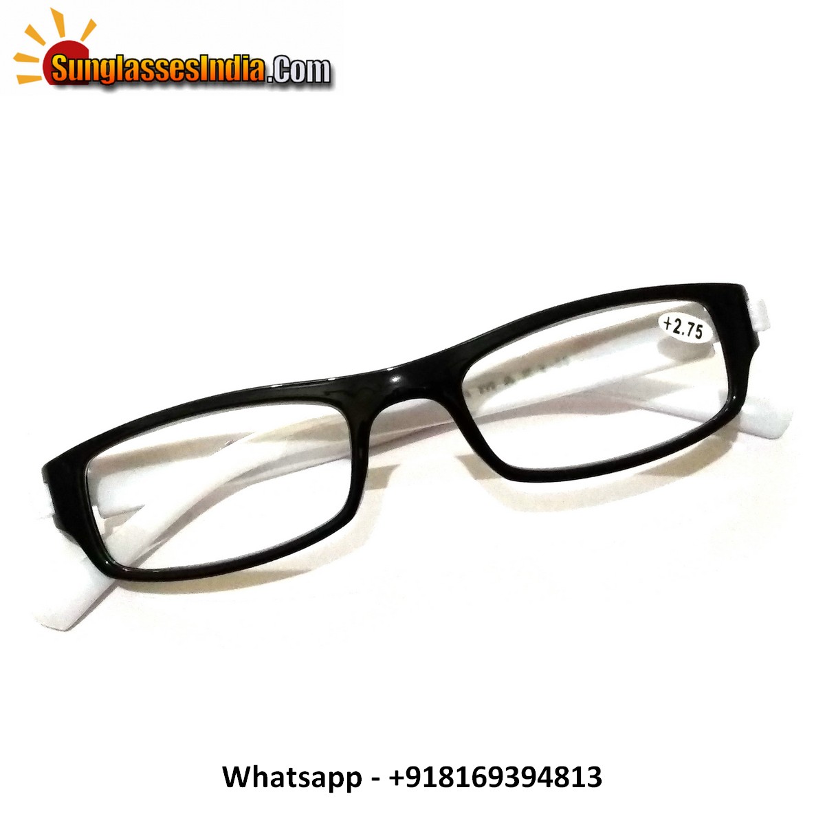 White Reading Glasses Power 275