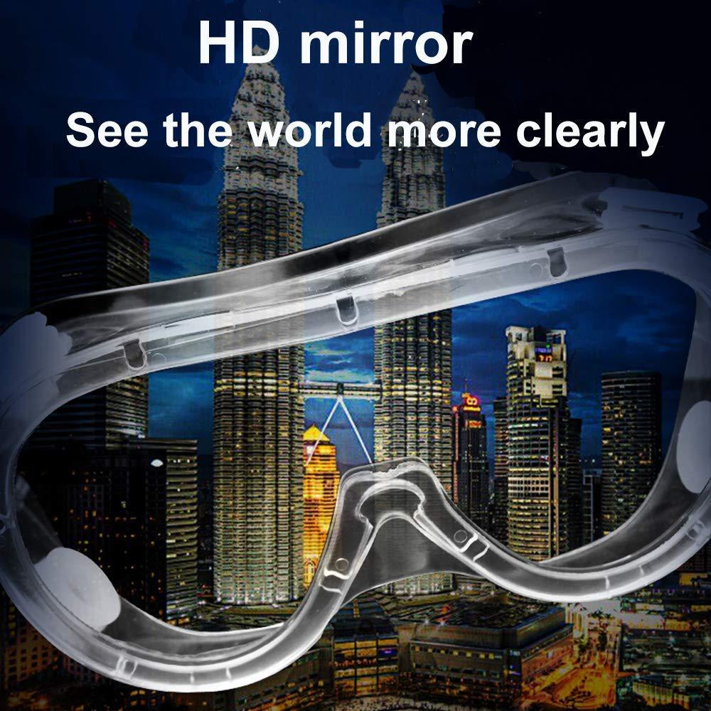 Economy Chemical Splash Protection Eye Safety Goggles Glasses - Image 4