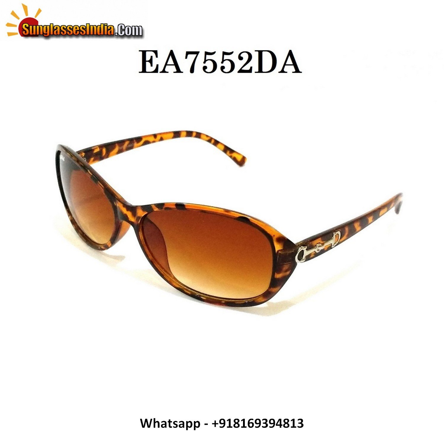 Leopard DA Color Sunglasses for Women EA7552DA