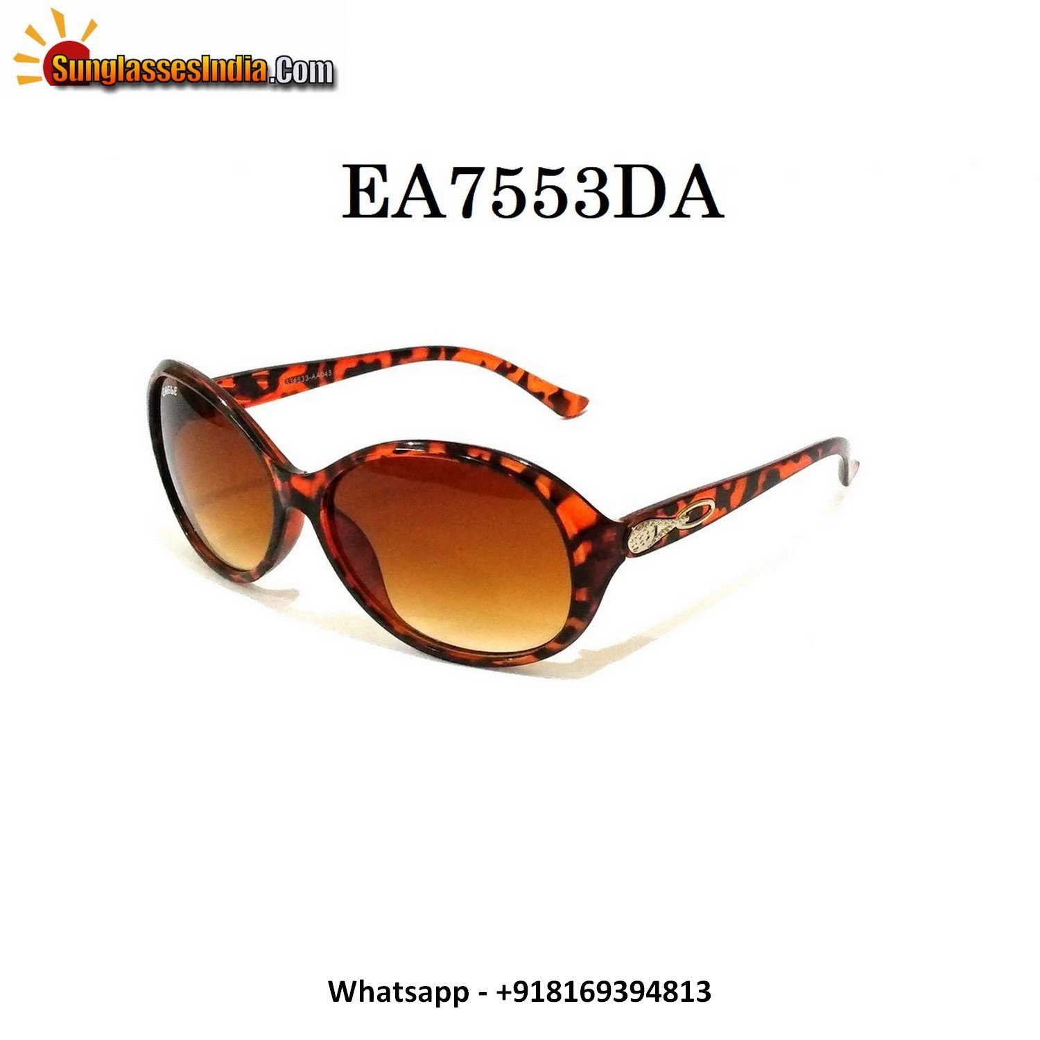 Leopard DA Color Sunglasses for Women EA7553DA