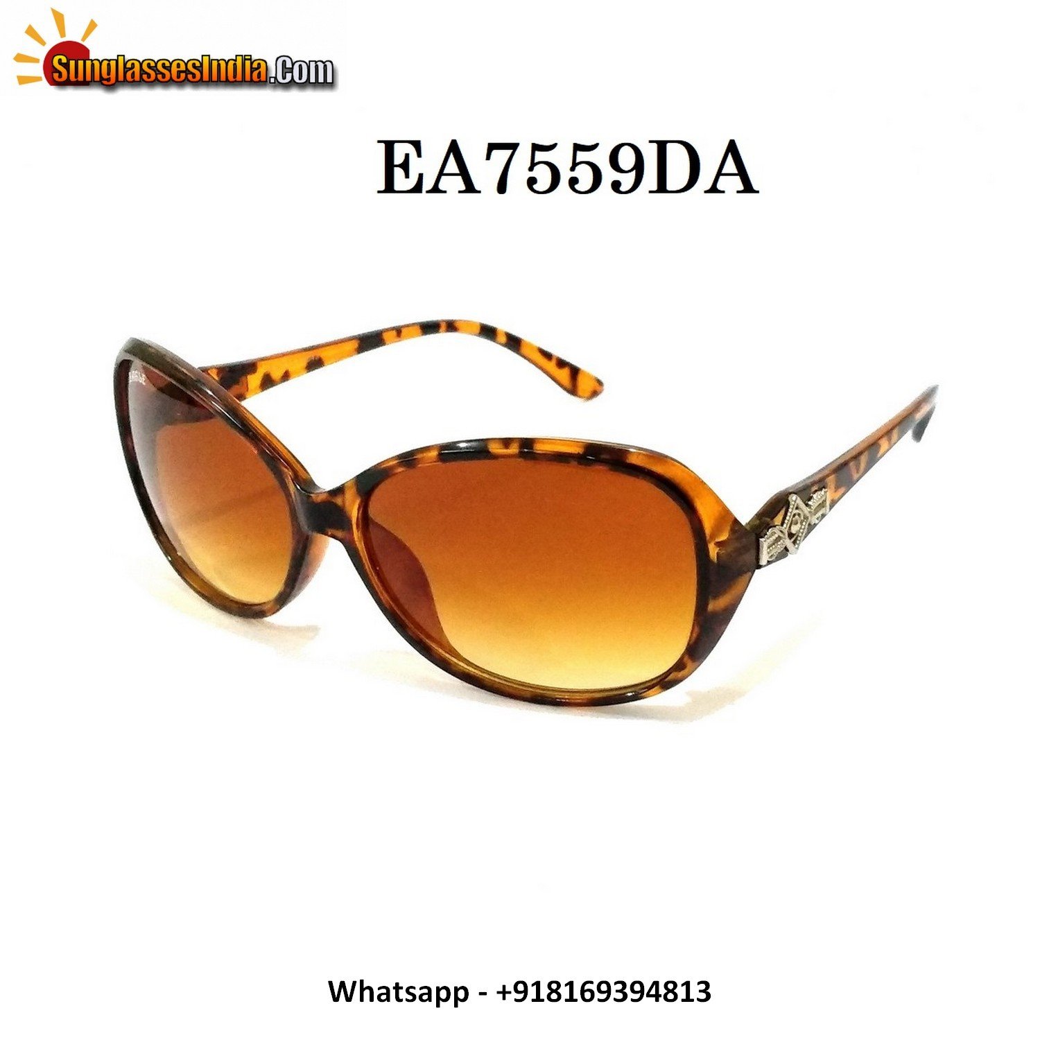 Leopard DA Color Sunglasses for Women EA7559DA