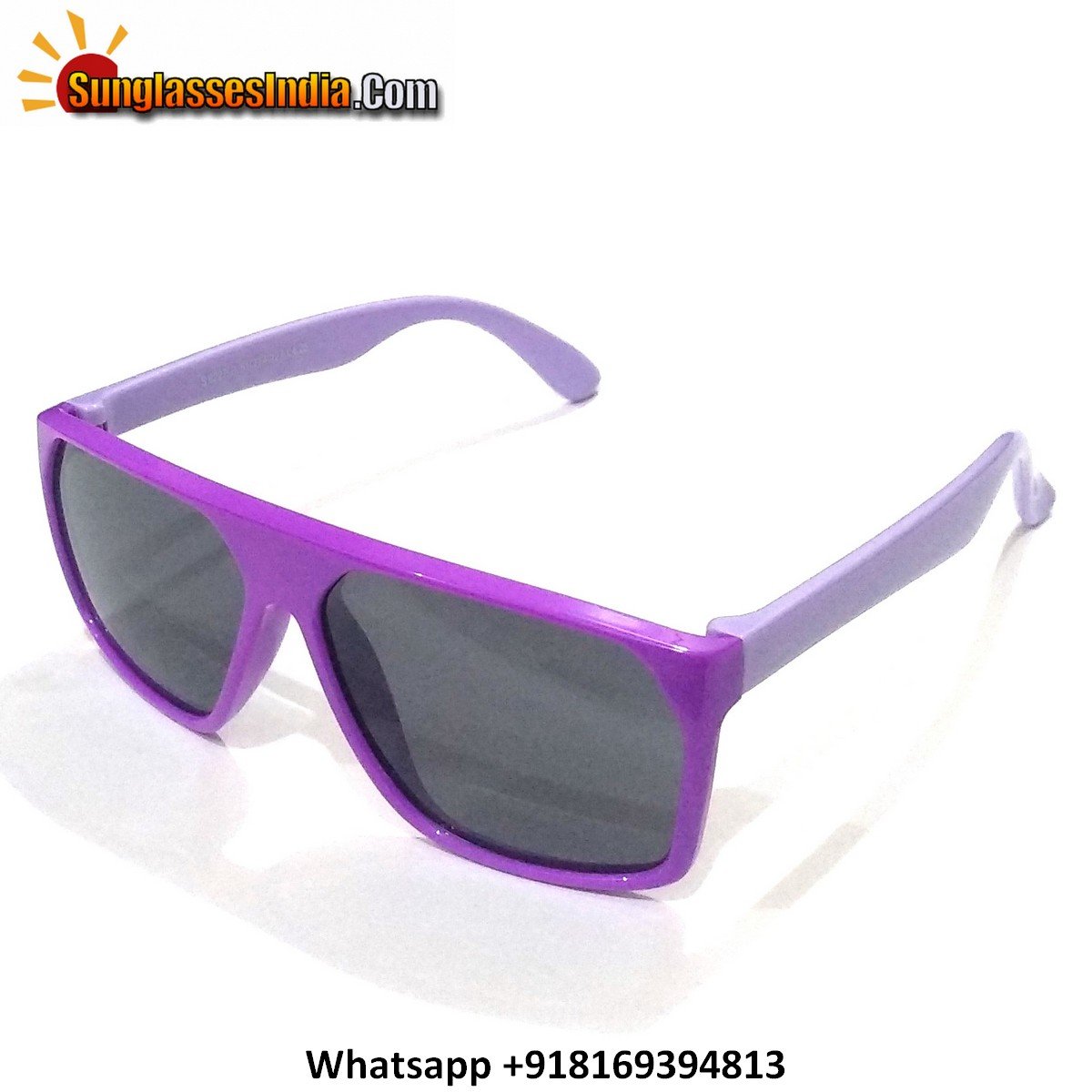 Unbreakable Kids Polarized Sunglasses Light Weight TR Material S8227Purple